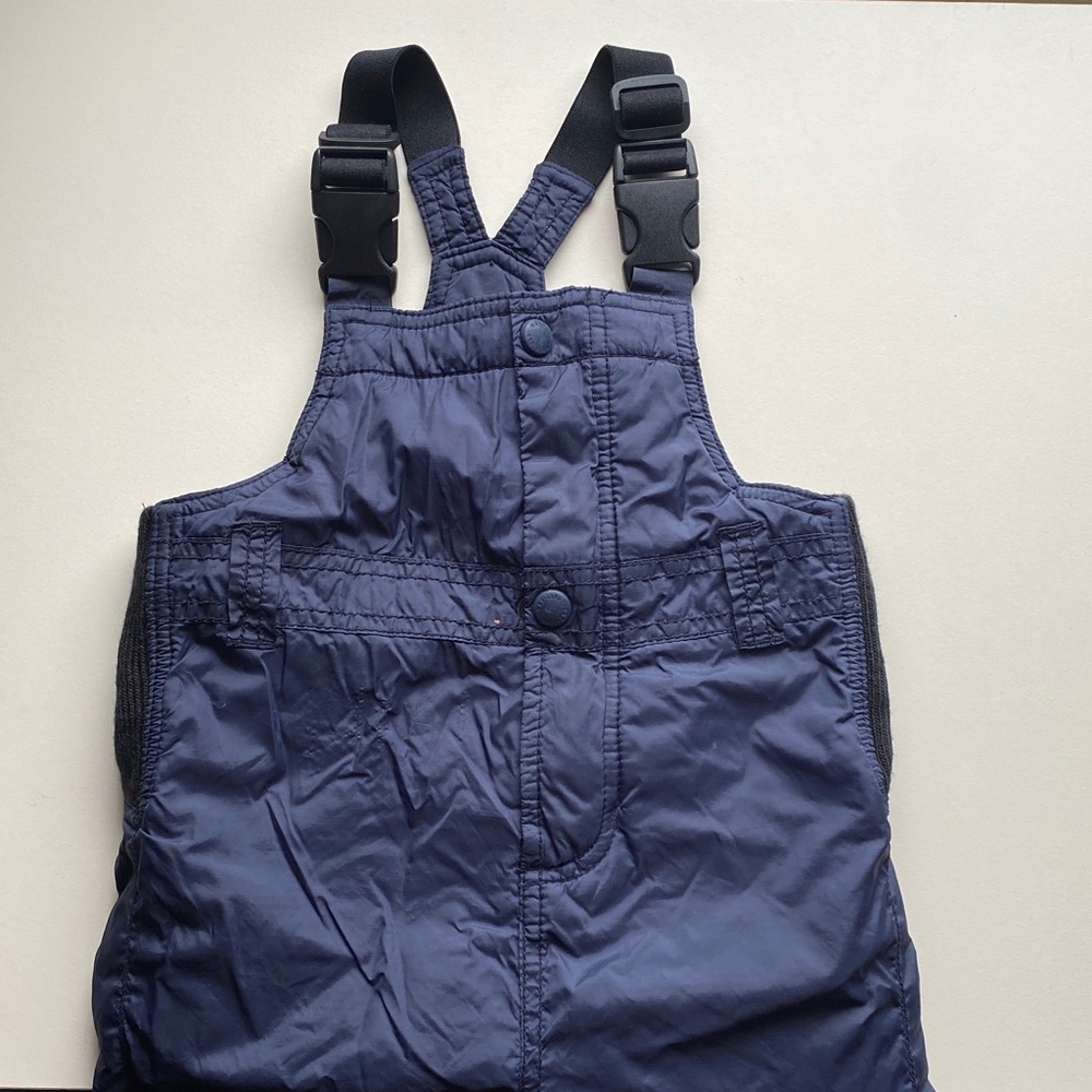 Kids Navy Overall snow bib 24 mo